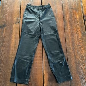 100% Leather Pants - Never Worn - NWT